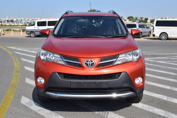 Toyota RAV 4 2015  Orange RHD Petrol AT SUV Crossover 2WD