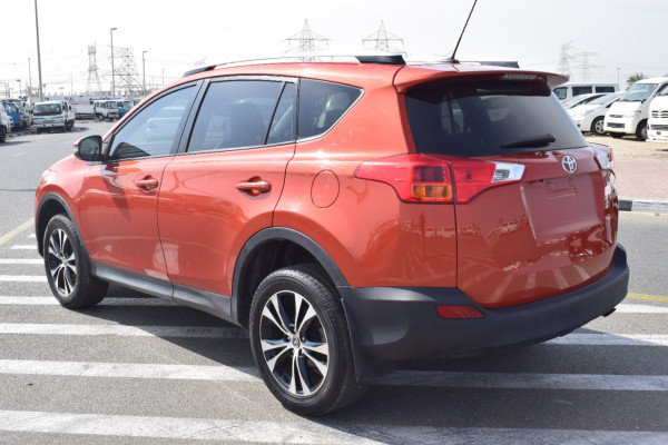 Toyota RAV 4 2015  Orange RHD Petrol AT SUV Crossover 2WD view 12