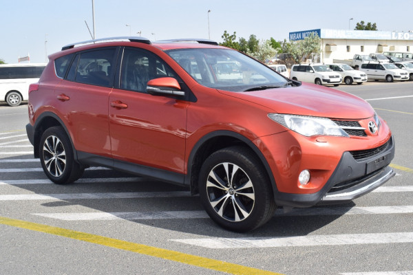 Toyota RAV 4 2015  Orange RHD Petrol AT SUV Crossover 2WD view 14