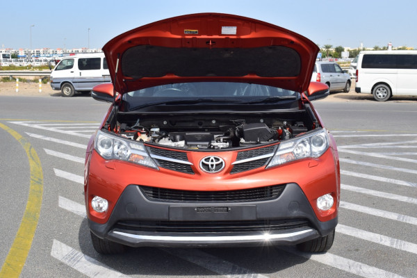 Toyota RAV 4 2015  Orange RHD Petrol AT SUV Crossover 2WD view 16