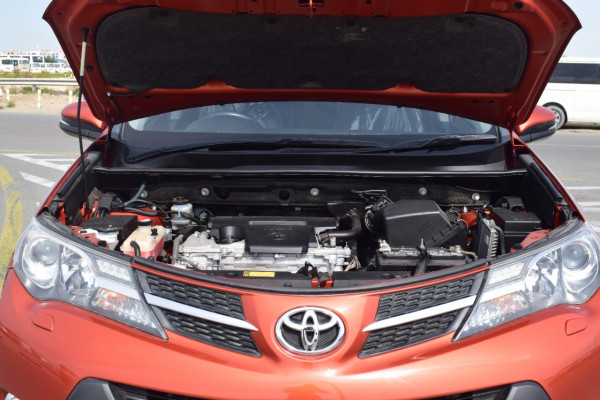 Toyota RAV 4 2015  Orange RHD Petrol AT SUV Crossover 2WD view 17