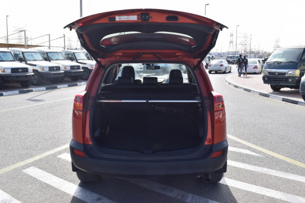 Toyota RAV 4 2015  Orange RHD Petrol AT SUV Crossover 2WD view 19