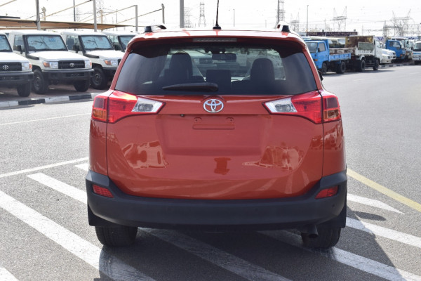 Toyota RAV 4 2015  Orange RHD Petrol AT SUV Crossover 2WD view 22