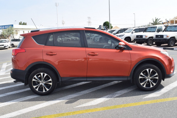 Toyota RAV 4 2015  Orange RHD Petrol AT SUV Crossover 2WD view 24