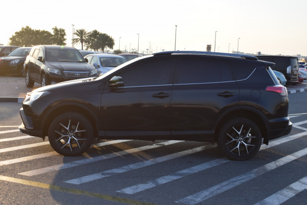 Toyota RAV 4 2018  Black RHD Petrol AT SUV Crossover 2WD view 12