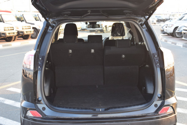 Toyota RAV 4 2018  Black RHD Petrol AT SUV Crossover 2WD view 13