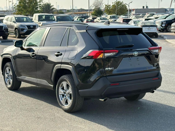 Toyota RAV 4 2023  Black LHD Petrol AT SUV Crossover 2WD view 2