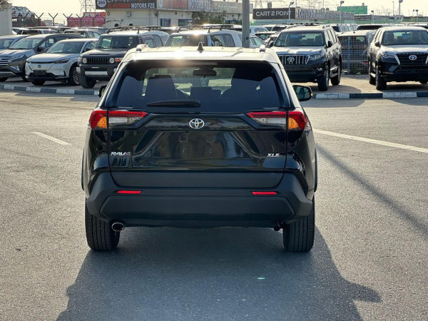 Toyota RAV 4 2023  Black LHD Petrol AT SUV Crossover 2WD view 3