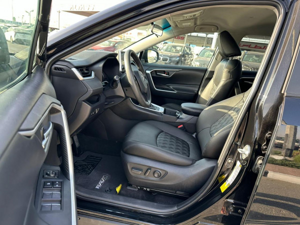 Toyota RAV 4 2023  Black LHD Petrol AT SUV Crossover 2WD view 4