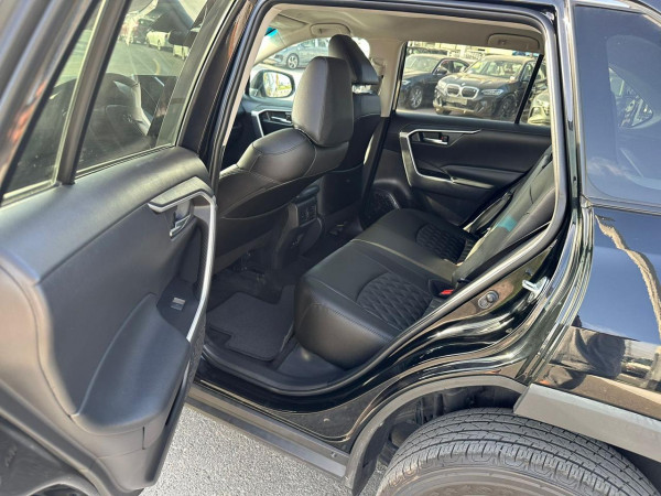 Toyota RAV 4 2023  Black LHD Petrol AT SUV Crossover 2WD view 5