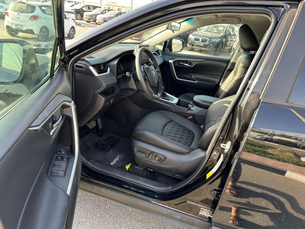 Toyota RAV 4 2023  Black LHD Petrol AT SUV Crossover 2WD view 10