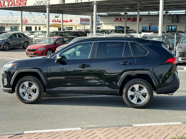 Toyota RAV 4 2023  Black LHD Petrol AT SUV Crossover 2WD view 12