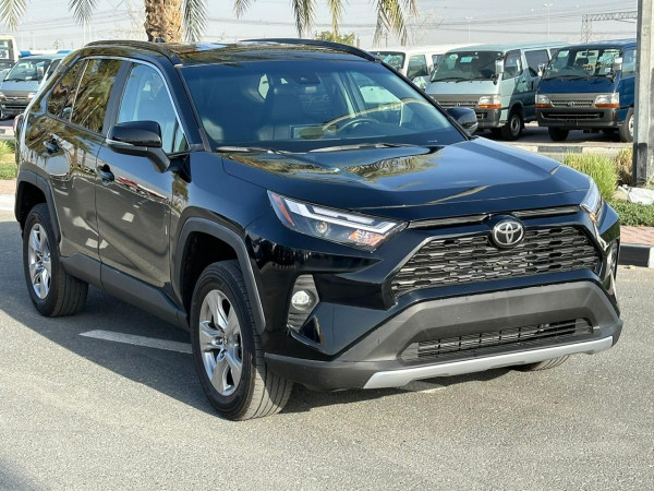 Toyota RAV 4 2023  Black LHD Petrol AT SUV Crossover 2WD view 19