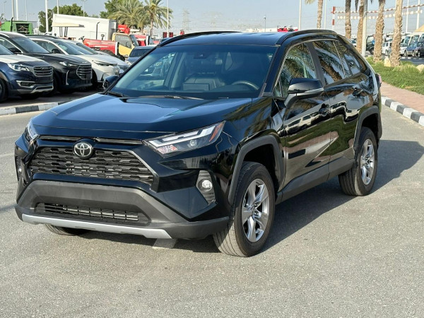 Toyota RAV 4 2023  Black LHD Petrol AT SUV Crossover 2WD view 20