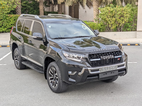 Toyota LAND CRUISER PRADO 2014  Black LHD Petrol AT SUV 4WD view 2