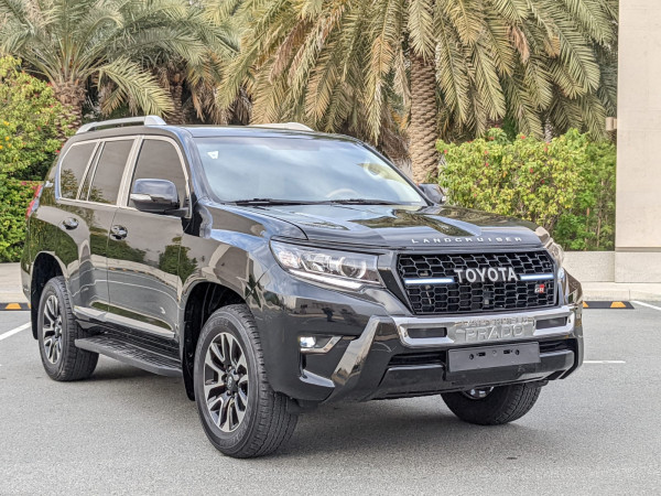 Toyota LAND CRUISER PRADO 2014  Black LHD Petrol AT SUV 4WD view 12