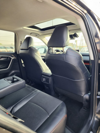 Toyota RAV 4 2019  Black LHD Petrol AT SUV Crossover 4WD view 4