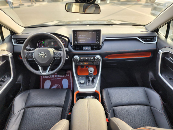 Toyota RAV 4 2019  Black LHD Petrol AT SUV Crossover 4WD view 5
