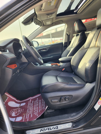 Toyota RAV 4 2019  Black LHD Petrol AT SUV Crossover 4WD view 8