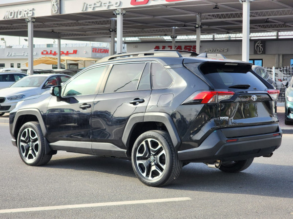 Toyota RAV 4 2019  Black LHD Petrol AT SUV Crossover 4WD view 19