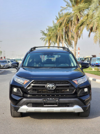 Toyota RAV 4 2019  Black LHD Petrol AT SUV Crossover 4WD view 20