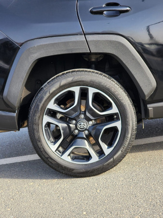 Toyota RAV 4 2019  Black LHD Petrol AT SUV Crossover 4WD view 21