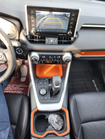 Toyota RAV 4 2019  Black LHD Petrol AT SUV Crossover 4WD view 22