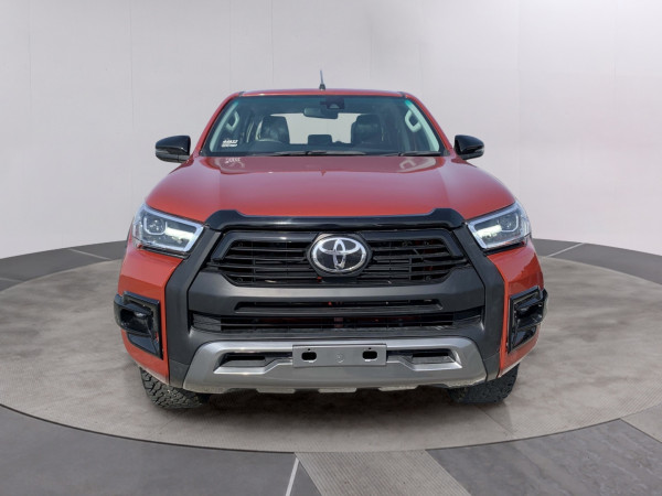 Toyota Hilux 2021/ Orange RHD Diesel AT Pickup 4WD view 2