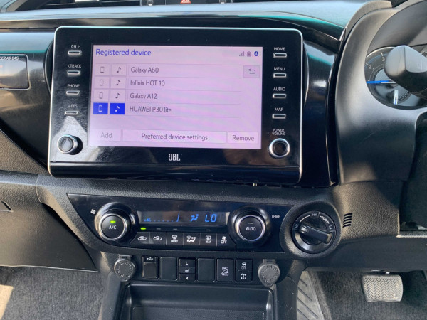 Toyota Hilux 2021/ Black RHD Diesel AT Pickup 4WD view 13