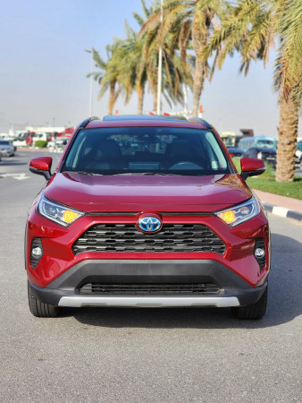Toyota RAV 4 2020/ Red LHD Hybrid AT SUV Crossover 2WD