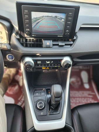 Toyota RAV 4 2020/ Red LHD Hybrid AT SUV Crossover 2WD view 3