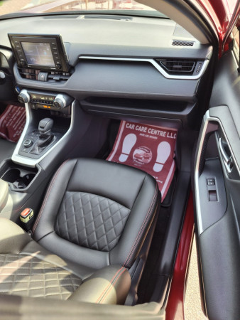 Toyota RAV 4 2020/ Red LHD Hybrid AT SUV Crossover 2WD view 6