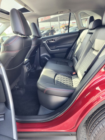 Toyota RAV 4 2020/ Red LHD Hybrid AT SUV Crossover 2WD view 8
