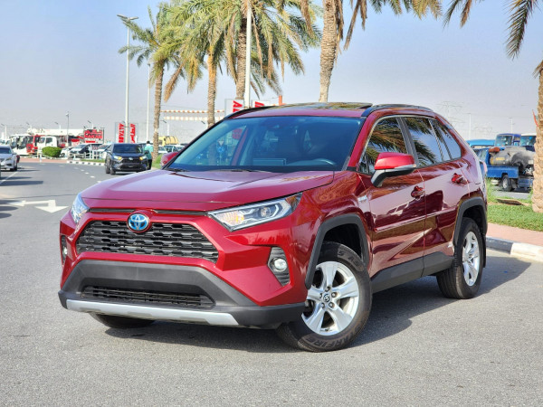 Toyota RAV 4 2020/ Red LHD Hybrid AT SUV Crossover 2WD view 11