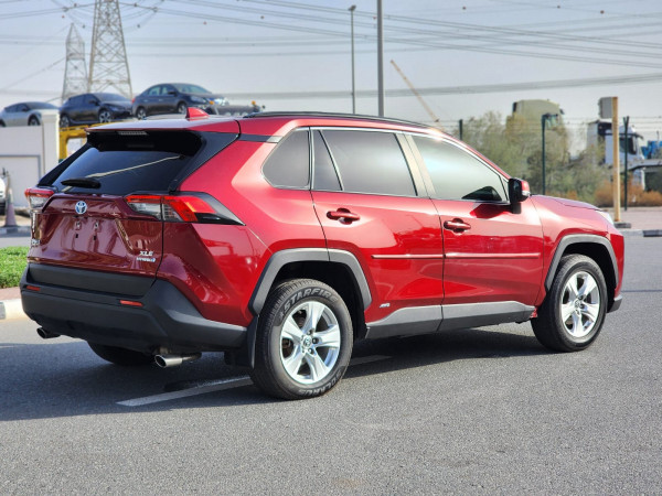 Toyota RAV 4 2020/ Red LHD Hybrid AT SUV Crossover 2WD view 13