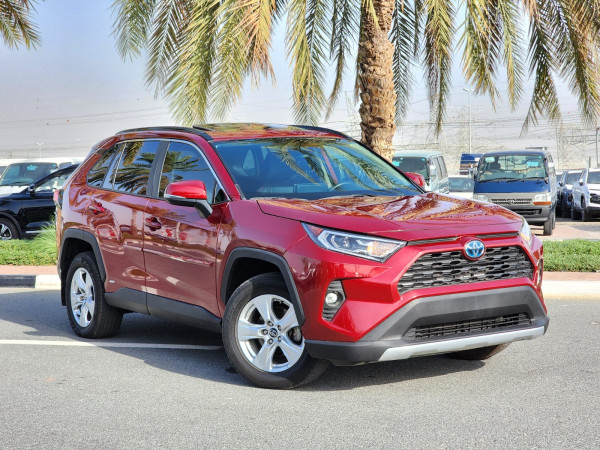 Toyota RAV 4 2020/ Red LHD Hybrid AT SUV Crossover 2WD view 20