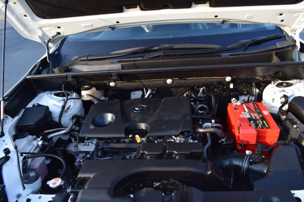 Toyota RAV 4 2019/ White RHD Petrol AT SUV Crossover 2WD view 3