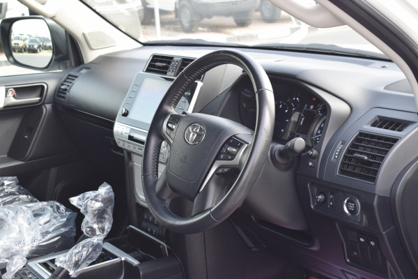 Toyota LAND CRUISER PRADO 2021/ White RHD Diesel AT SUV 4WD view 3