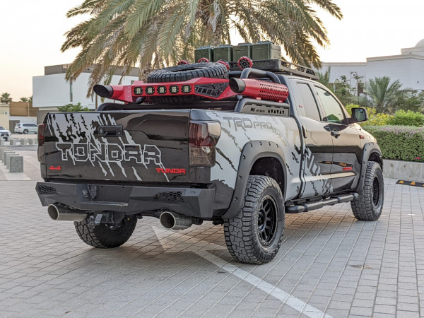 Toyota Tundra 2011/ Black LHD Petrol AT Pickup 4WD view 3