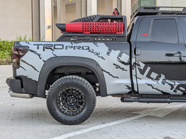 Toyota Tundra 2011/ Black LHD Petrol AT Pickup 4WD view 4