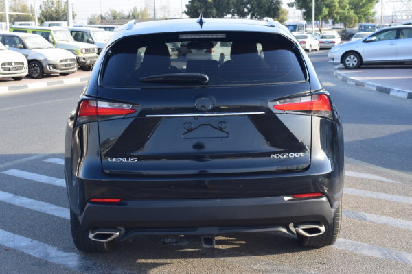 Lexus NX 200 2017/ Black RHD Petrol AT SUV Crossover 2WD view 14