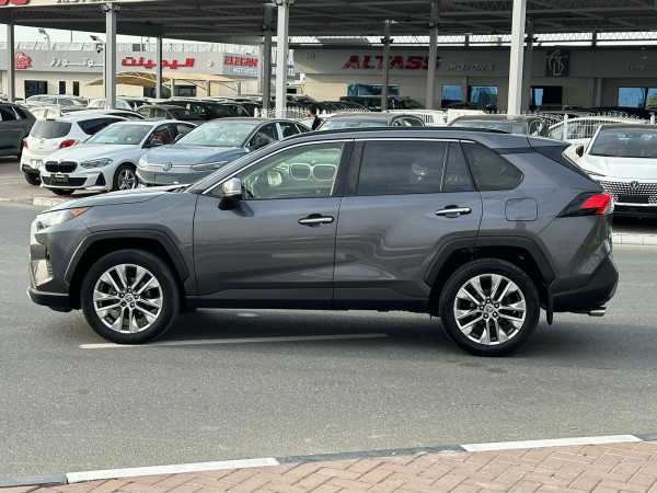 Toyota RAV 4 2020  Grey LHD Petrol AT SUV Crossover 4WD view 12