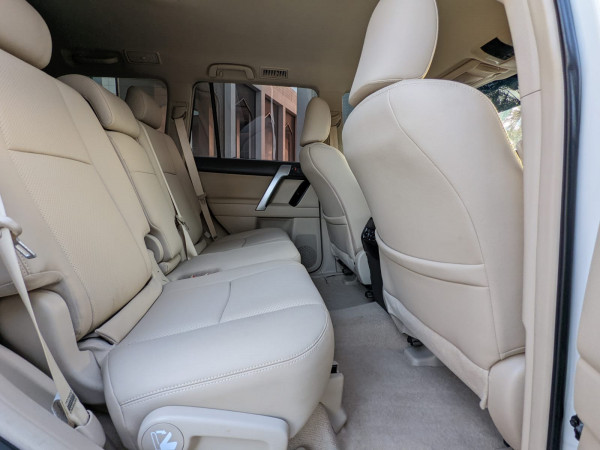 Toyota LAND CRUISER PRADO 2020  White LHD Petrol AT SUV 4WD view 5