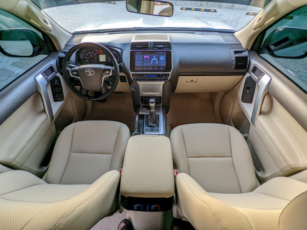 Toyota LAND CRUISER PRADO 2020  White LHD Petrol AT SUV 4WD view 8