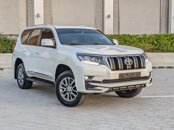 Toyota LAND CRUISER PRADO 2020  White LHD Petrol AT SUV 4WD view 12