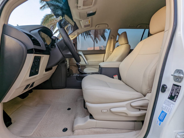 Toyota LAND CRUISER PRADO 2020  White LHD Petrol AT SUV 4WD view 13