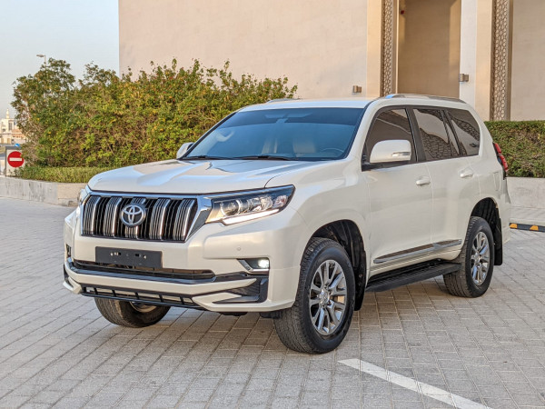 Toyota LAND CRUISER PRADO 2020  White LHD Petrol AT SUV 4WD view 16