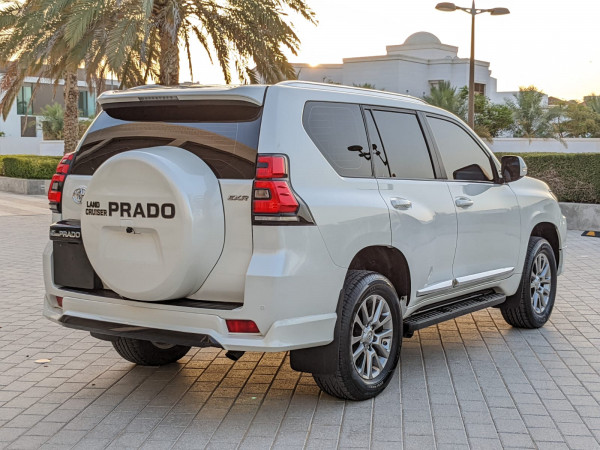 Toyota LAND CRUISER PRADO 2020  White LHD Petrol AT SUV 4WD view 19
