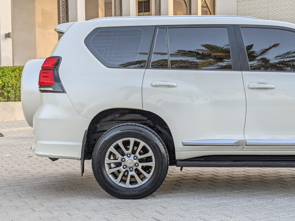 Toyota LAND CRUISER PRADO 2020  White LHD Petrol AT SUV 4WD view 21