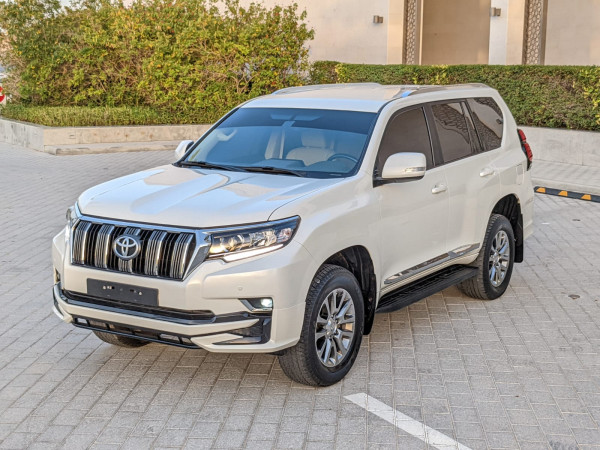 Toyota LAND CRUISER PRADO 2020  White LHD Petrol AT SUV 4WD view 22